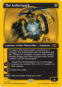 The Aetherspark -  Foil (DFT-496) - Aetherdrift