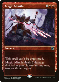 Magic Missile (Promo Pack) [Dungeons & Dragons: Adventures in the Forgotten Realms]
