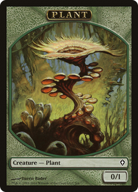 Plant Token [Worldwake Tokens]