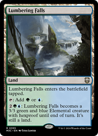 Lumbering Falls -  Foil (M3C-355) - Modern Horizons 3 Commander