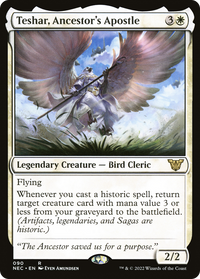 Teshar, Ancestor's Apostle [Kamigawa: Neon Dynasty Commander]
