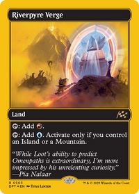 Riverpyre Verge -  Foil (DFT-503) - Aetherdrift