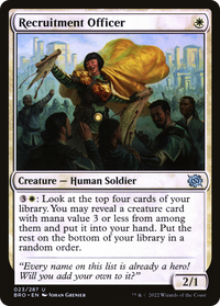 Recruitment Officer [The Brothers' War]
