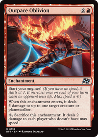 Outpace Oblivion - : (enchantment) (DFT-139) - Aetherdrift