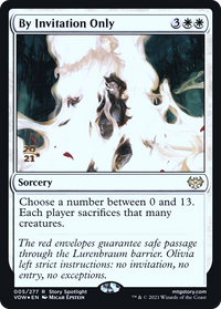 By Invitation Only [Innistrad: Crimson Vow Prerelease Promos]