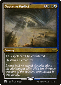Supreme Verdict (Foil Etched) -  Foil (2X2-541) - Double Masters 2022