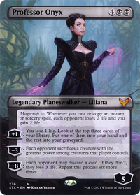 Professor Onyx (Borderless) [Strixhaven: School of Mages]