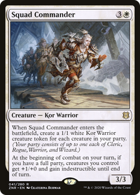 Squad Commander [Zendikar Rising]