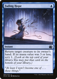 Fading Hope [Innistrad: Midnight Hunt]