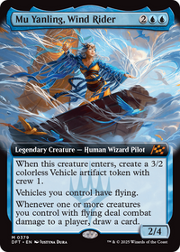 Mu Yanling, Wind Rider - : (Extended Art) (DFT-379) - Aetherdrift