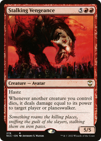 Stalking Vengeance [Streets of New Capenna Commander]