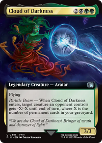 Cloud of Darkness - : (Extended Art) Foil (FIN-481) - FINAL FANTASY