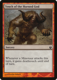 Touch of the Horned God [Born of the Gods Battle the Horde]