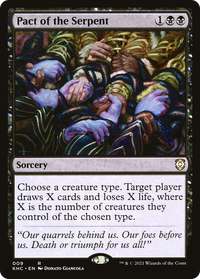 Pact of the Serpent [Kaldheim Commander]