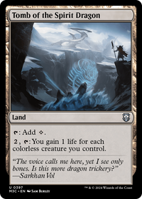 Tomb of the Spirit Dragon [Modern Horizons 3 Commander]