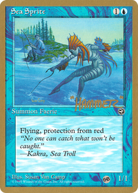 Sea Sprite (Shawn "Hammer" Regnier) (SB) [Pro Tour Collector Set]