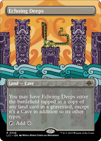 Echoing Deeps (Borderless) [The Lost Caverns of Ixalan]