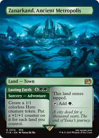 Zanarkand, Ancient Metropolis // Lasting Fayth -  (Borderless) (FIN-314) - FINAL FANTASY
