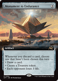 Monument to Endurance - : (Extended Art) (DFT-394) - Aetherdrift