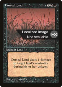 Cursed Land [Fourth Edition (Foreign Black Border)]