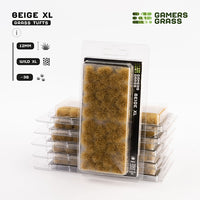 Gamers Grass Tufts: Tufts- Beige 12mm - XL