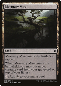 Mortuary Mire [Battle for Zendikar]