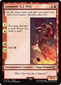 Summon: G.F. Ifrit - (FIN-163) - FINAL FANTASY