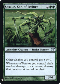Sosuke, Son of Seshiro [Mystery Booster]