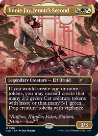 Jinnie Fay, Jetmir's Second (Display Commander) // Jinnie Fay, Jetmir's Second [Secret Lair Commander Deck: Raining Cats and Dogs]