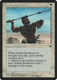 Icatian Javelineers (Edward P. Beard, Jr.) [Fallen Empires]