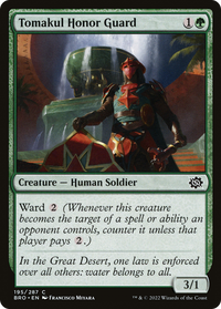 Tomakul Honor Guard [The Brothers' War]