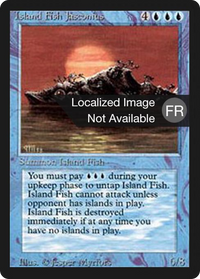 Island Fish Jasconius [Foreign Black Border]