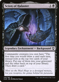 Scion of Halaster -  Foil (CLB-145) - Commander Legends: Battle for Baldur's Gate