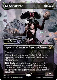 Sheoldred // The True Scriptures (Serialized) [March of the Machine]