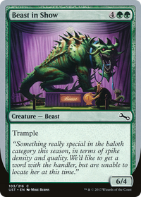 Beast in Show ("Something really special...") [Unstable]