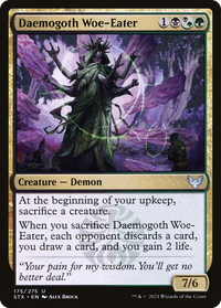 Daemogoth Woe-Eater [Strixhaven: School of Mages]