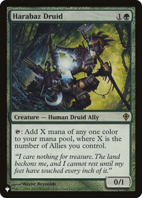 Harabaz Druid (WWK) (LIST-105) - The List Reprints
