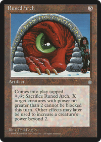 Runed Arch [Ice Age]