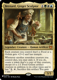 Brenard, Ginger Sculptor (WOC) (LIST-027) - The List Reprints