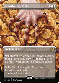 Smothering Tithe (Borderless Alternate Art) [Double Masters 2022]