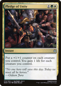 Pledge of Unity [War of the Spark]