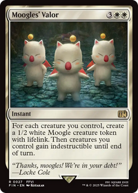 Moogles' Valor -  (FIN-027) - FINAL FANTASY