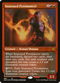 Seasoned Pyromancer (Foil Etched) -  Foil (2X2-454) - Double Masters 2022