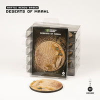 Battle Ready Bases: Deserts of Maahl- Round 90mm (x1)