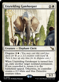 Unyielding Gatekeeper (Promo Pack) [Murders at Karlov Manor Promos]