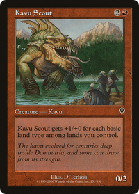 Kavu Scout [Invasion]
