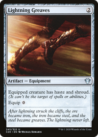 Lightning Greaves [Commander 2020]