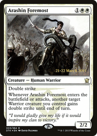 Arashin Foremost [Dragons of Tarkir Prerelease Promos]
