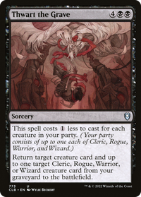 Thwart the Grave [Commander Legends: Battle for Baldur's Gate]