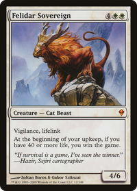 Felidar Sovereign [Zendikar]
